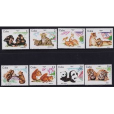 CUBA 1979 SERIE COMPLETA DE ESTAMPILLAS NUEVAS MINT FAUNA SALVAJE